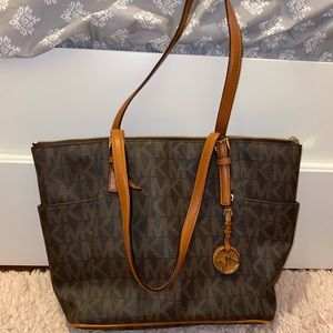 Michael Kors Brown Tote Bag